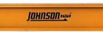 Johnson 1233-4800 I-Beam Level, 48 in L, 4-Vial, Non-Magnetic, Aluminum