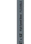 STANLEY 15-824A Hacksaw Blade, 12 in L, 24 TPI, Steel Cutting Edge