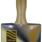 Nour 1331-75N Paint Brush, 3 in W, Polyester Bristle, Sash Handle