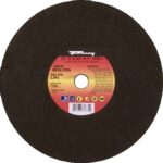 Forney 71865 Cut-Off Wheel, 12 in Dia, 3/32 in Thick, 1 in Arbor, 36 Grit, Medium, Aluminum Oxide Abrasive