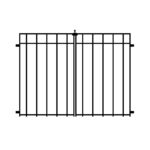 Nuvo Iron CDGQF2 Coral Double Gate, 24 in W Gate, 34 in H Gate