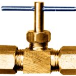 Fairview 3062-5 Needle Valve, 5/16 in Connection, Compression, 150 psi Pressure, Brass Body