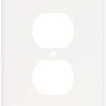 Arrow Hart 2142 Series 2142W-BOX Wallplate, 5-1/4 in L, 3-1/2 in W, 1-Gang, Thermoset, White, High-Gloss Sells in Quantity of 10