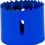 IRWIN 373212BX Hole Saw, 2-1/2 in Dia, 3/8 in Arbor, 4/6 TPI, HSS Cutting Edge
