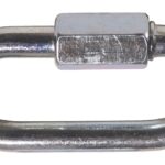 Ben-Mor 70705 Chain Quick Link, 1/5 in Trade, 3300 lb Working Load, Steel, Zinc Sells in Quantity of 12
