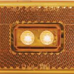 PM V170A Marker Light, 9 to 16 V, LED Lamp, Amber Lens, Stud Mounting