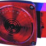 PM V452 Tail Light, Incandescent Lamp, Red Lamp