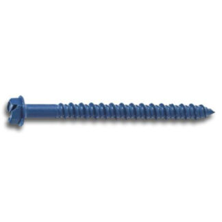 Powers Fasteners 2734SD-PWR 1/4" x 5" Tapper+ Hex Head Tapcon Screw, 100 Pack