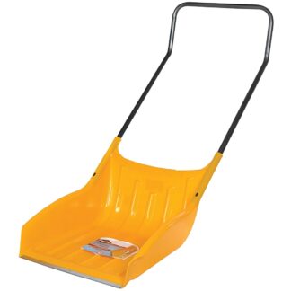 Garant APSS22 22" Polyethylene & Steel Sleigh Shovel - Yellow