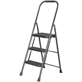 Simple Spaces YC-632-3L 3-Step Step Stool - Grey