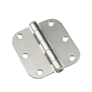 Onward 1820NBB 3" Full Mortise Steel Butt Hinge, 2 Pack - Brushed Nickel