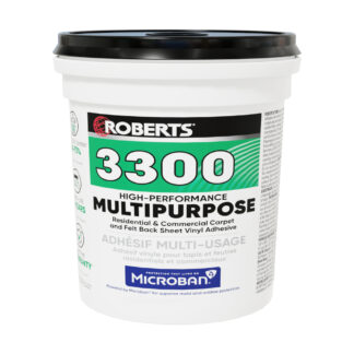 Roberts 3030RB004 3.78L Multipurpose Carpet & Sheet Vinyl Adhesive