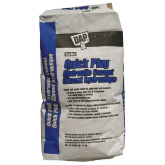 DAP 10080 10kg Quick Plug Hydraulic & Anchoring Cement Powder - Grey