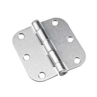 Onward 1820BCB 3" Full Mortise Steel Butt Hinge, 2 Pack - Brushed Chrome