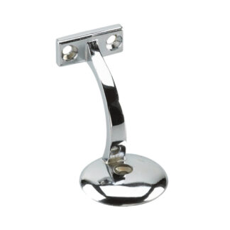 Onward 2281CV 3" Heavy-Duty Metal Handrail Bracket - Chrome