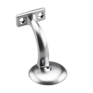 Onward 2281SCV 3" Heavy-Duty Metal Handrail Bracket - Satin Chrome