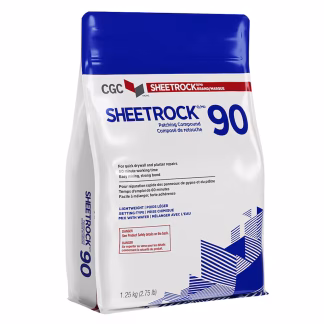 CGC Sheetrock 380383 1.25kg Sheetrock 90 Drywall Compound Powder - Off White