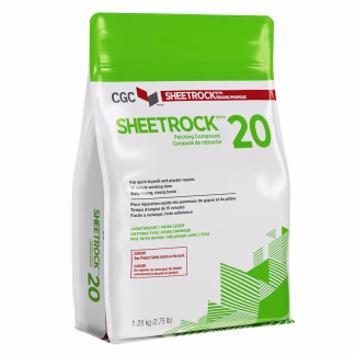 CGC Sheetrock 380384 1.25kg Sheetrock 20 Drywall Compound