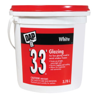 DAP 71090 3.78L '33' Glazing Paste - White