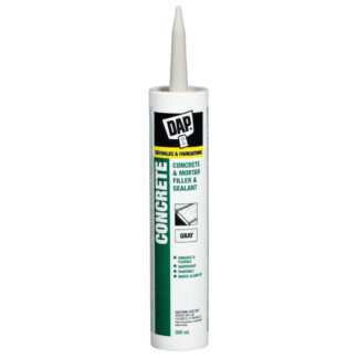 DAP 70618 300ml Concrete & Mortar Filler & Sealant - Grey