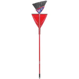 Vileda 158848 Oskar Plastic Broom & Dust Pan