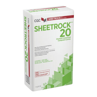 CGC Sheetrock 381108 11kg Sheetrock 20 Drywall Compound Powder - Off-White