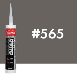 LePage 1637389 295ml Quad Max Window, Door & Siding Sealant - #565, Grey