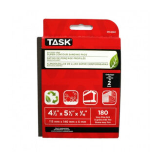 Task SP64280 5-1/2" 180 Grit Very Fine Eco Sanding Pad, 2 Pack