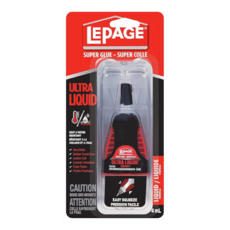 LePage 1864466 4ml Ultra Liquid Control Super Glue - Clear
