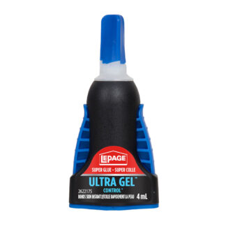 LePage 2598431 4ml Ultra Gel Control Super Glue - Clear