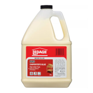 LePage 530538 3L Pro Carpenter's Wood Glue - Pale Yellow