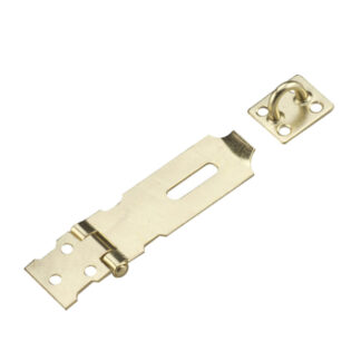 Onward 342BV 88mm x 25.63mm Light-Duty Steel Hasp - Brass
