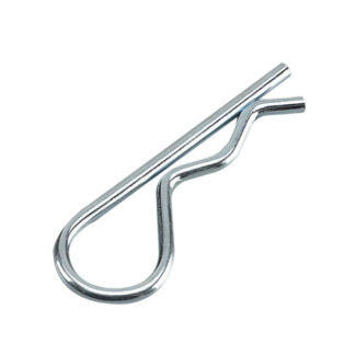 Onward 36311V 1-3/16" x 7/16" Metal Hairpin Clip, 5 Pack - Zinc