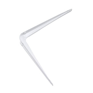 Onward 496WI12BC 350mm x 298.75mm 35lb Steel Shelf Bracket - White