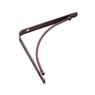 Onward 4971ORB08BC 25lb 4971 Decorative Steel Shelf Bracket - Oil-Rubbed Bronze