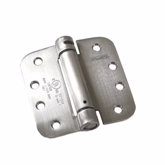 Onward 51822NBR 4" Steel Full Mortise Adjustable Spring Hinge - Brushed Nickel