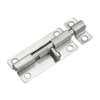 Onward 556SSR 4" Regular-Duty Steel Barrel Bolt - Stainless Steel