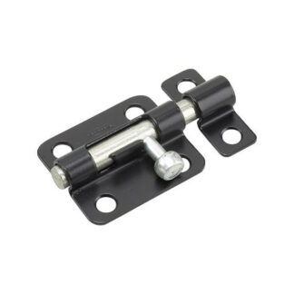 Onward 563FBV 2-1/2" Regular-Duty Steel Barrel Bolt - Black