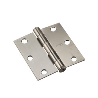 Onward 820ANB 3" Steel Full Mortise Butt Hinge, 2 Pack - Antique Nickel