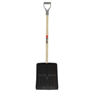 Garant NP139KDY Snow Shovel with Hardwood Handle and Poly Blade