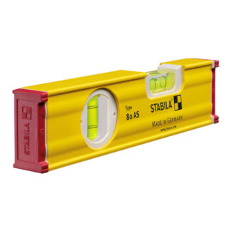 Stabila 29008 8" Type-80-AS Level - Yellow