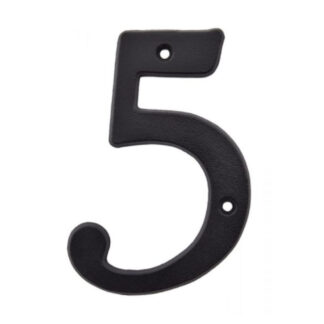 Richelieu 1040413 3" Rustic Number #5 - Black