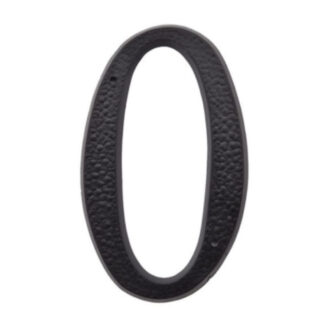 Richelieu 1060104 5" Plastic Number, #0 - Black