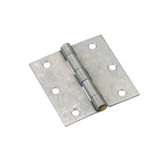 Onward 827GAR 3" Steel Full Mortise Butt Hinge, 2 Pack - Galvanized