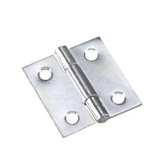 Onward 836XV 1-1/2" Narrow Steel Butt Hinge, 2 Pack - Zinc