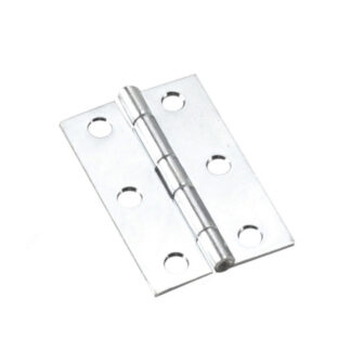 Onward 838XV 2-1/2" x 1-5/8" Steel Mortise Butt Hinge, 2 Pack - Zinc