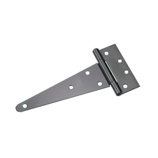 Onward 927FBR 8" x 5-5/8" Heavy-Duty Steel T-Hinge, 2 Pack - Black