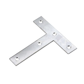 Onward 93X50BC 5" x 7/8" Steel T-Shaped Mending Plate - Zinc