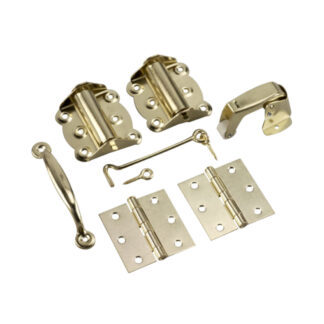 Onward SDK2R 36lb Steel Screen Door Kit - Brass