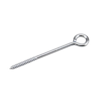 Onward 2154XB 6" x 5/16" Steel Eye Bolt with Lag Thread - Zinc